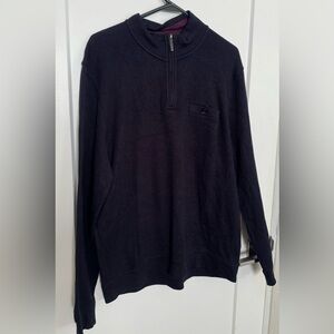 Ted baker London three quarter zip pullover